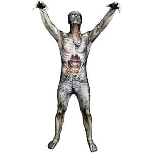 THE ZOMBIE ADULT MONSTER MORPHSUIT LARGE