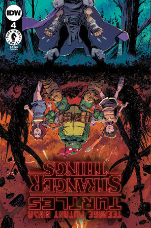 Teenage Mutant Ninja Turtles x Stranger Things #4 Variant B (Corona)  10/25/23