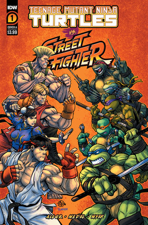 Teenage Mutant Ninja Turtles Vs. Street Fighter #1 Cover A (Medel) 2023