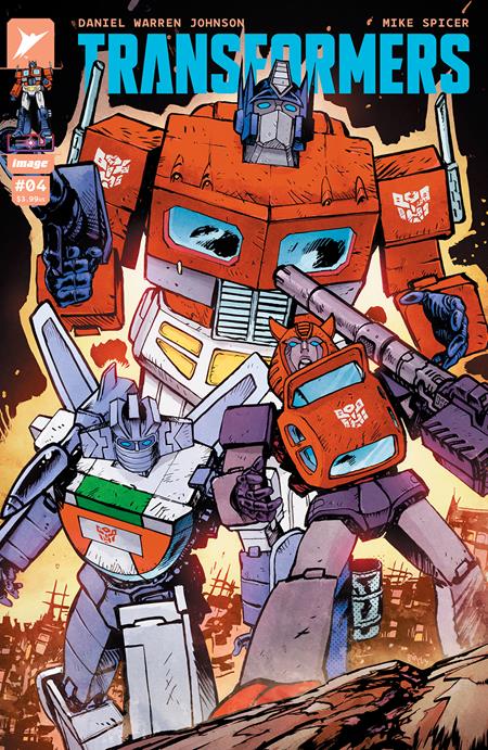 TRANSFORMERS #4 CVR A DANIEL WARREN JOHNSON & MIKE SPICER 01/16/2024