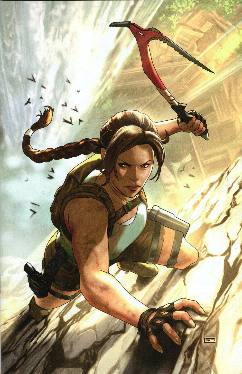 Tomb Raider: Sacred Artifacts #1 (Virgin Variant) (Taurin Clarke)