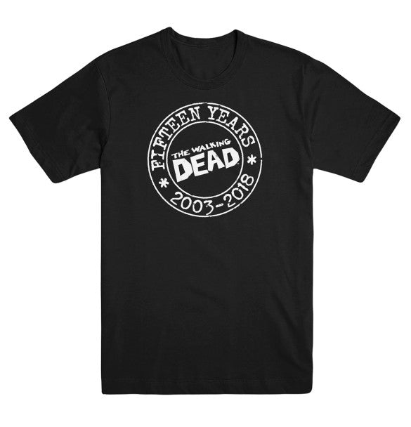 The Walking Dead 2003-2018 15 Year Anniversary T-Shirt