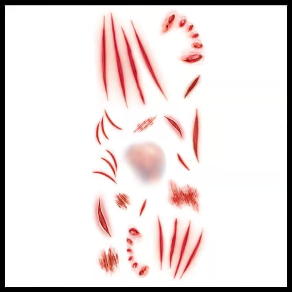 Tattoo FX Mauled Temporary Tattoo