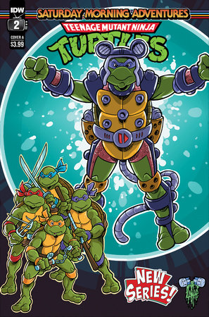 Tortugas Ninjas mutantes adolescentes: Aventuras del sábado por la mañana II #2 Portada A (Lattie) 2023