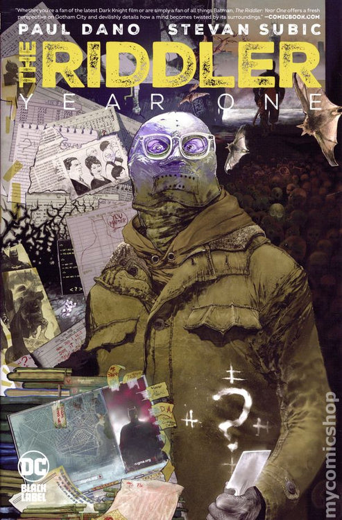 Mr Riddler Commic RIDDLER YEAR ONE HC DIRECT MARKET EXCLUSIVE VARIANT EDITION (MR) 2023 ...