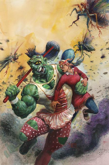 TOXIC AVENGER #5 (OF 5) CVR D FRED HARPER EXCLUSIVE TRADING CARD VAR (MR) 2025