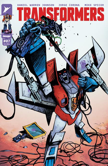 TRANSFORMERS #7 CVR A DANIEL WARREN JOHNSON & MIKE SPICER 4/10/24