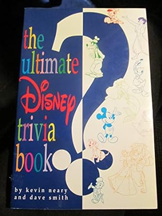 The Ultimate Disney Trivia Books - Volumes 1, 2 & 3