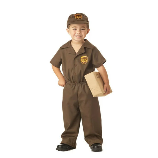 Disfraz de conductor de UPS (niño pequeño) 2022