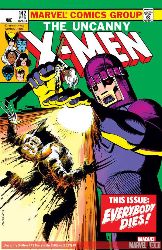 Uncanny X-Men 142 Edición facsímil (2023) #1