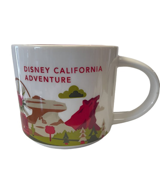 Starbucks Disney Parks California Adventure "You Are Here" Coffee Mug