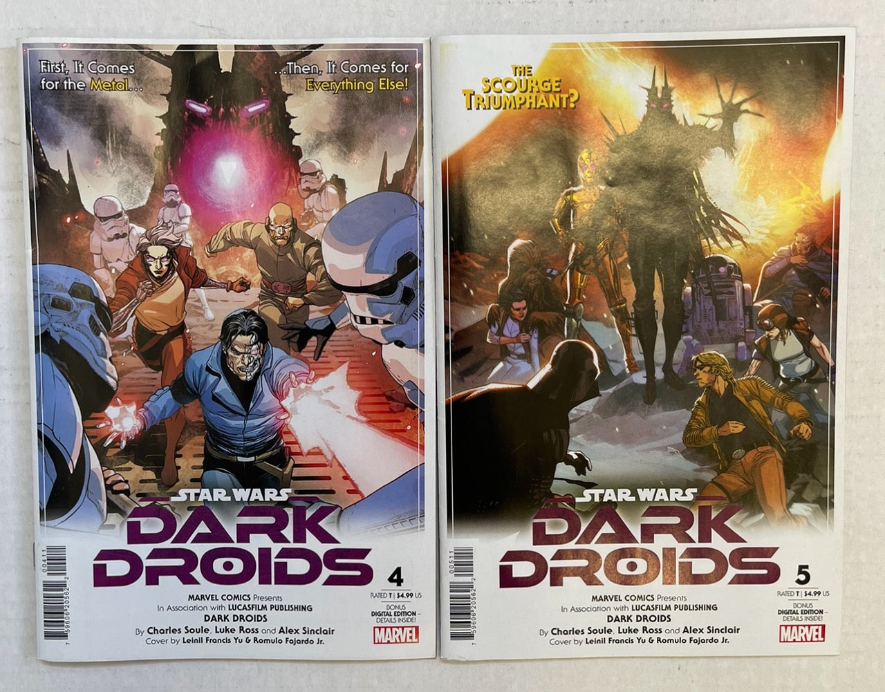 Star Wars: Dark Droids #4 & #5  COLLECTIONS