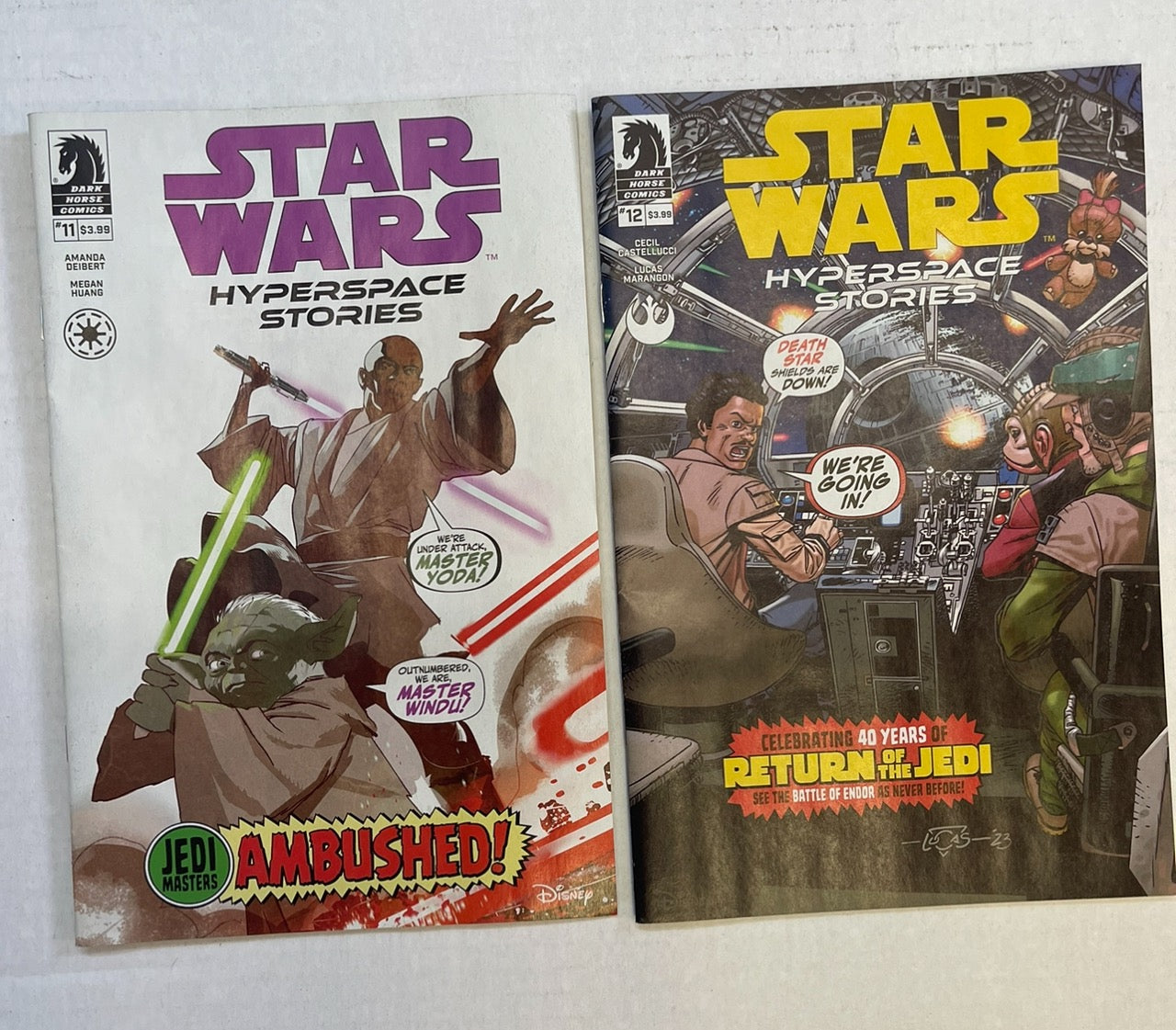 Star Wars: Hyperspace Stories #11 (CVR B) (Cary Nord) & #12 (CVR A) (Lucas Marangon)COLLECTIONS