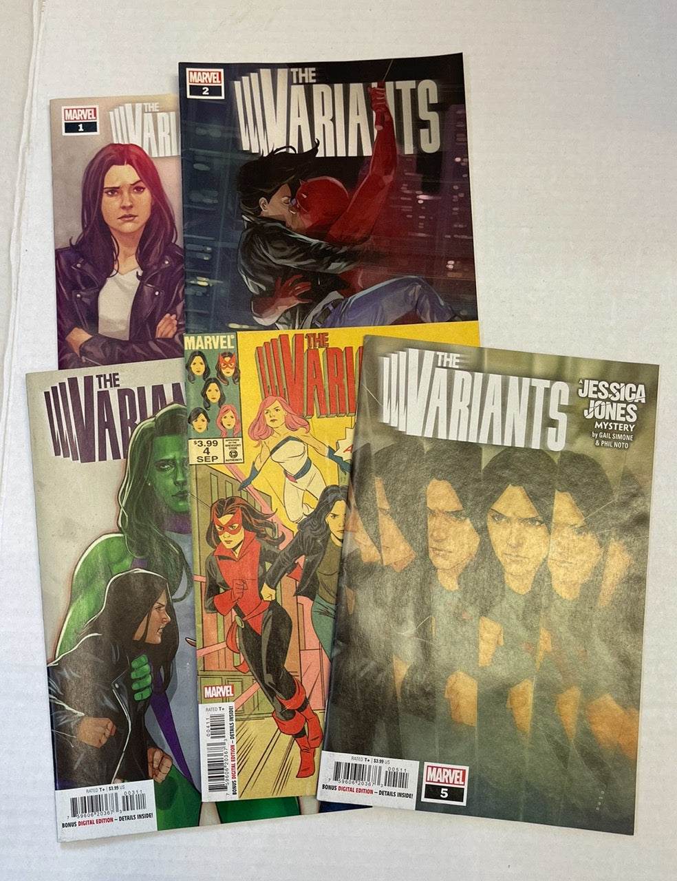 The Variants #1-#5 Collections