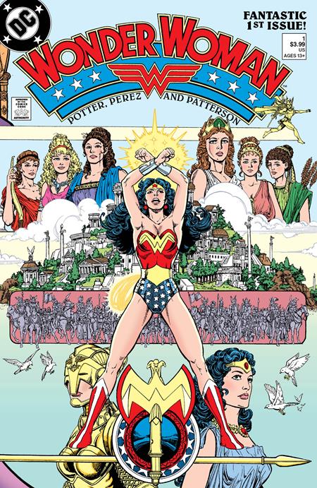 WONDER WOMAN (1987) #1 FACSIMILE EDITION (2023 EDITION) CVR A GEORGE PEREZ 08/29/23