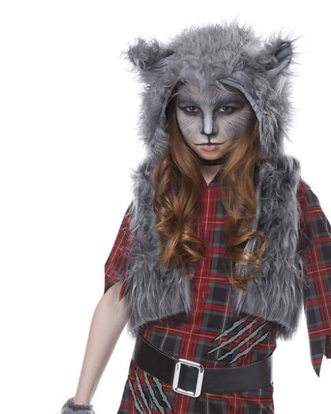 Werewolf Girl costume (child) 2022