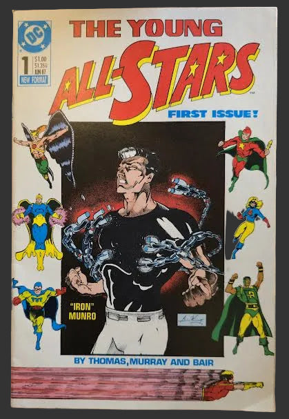 Comic book cover of 'The Young All-Stars #1".