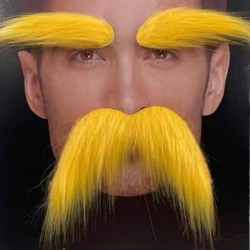 Yellow Mustache and Eyebrows / Lorax Stash