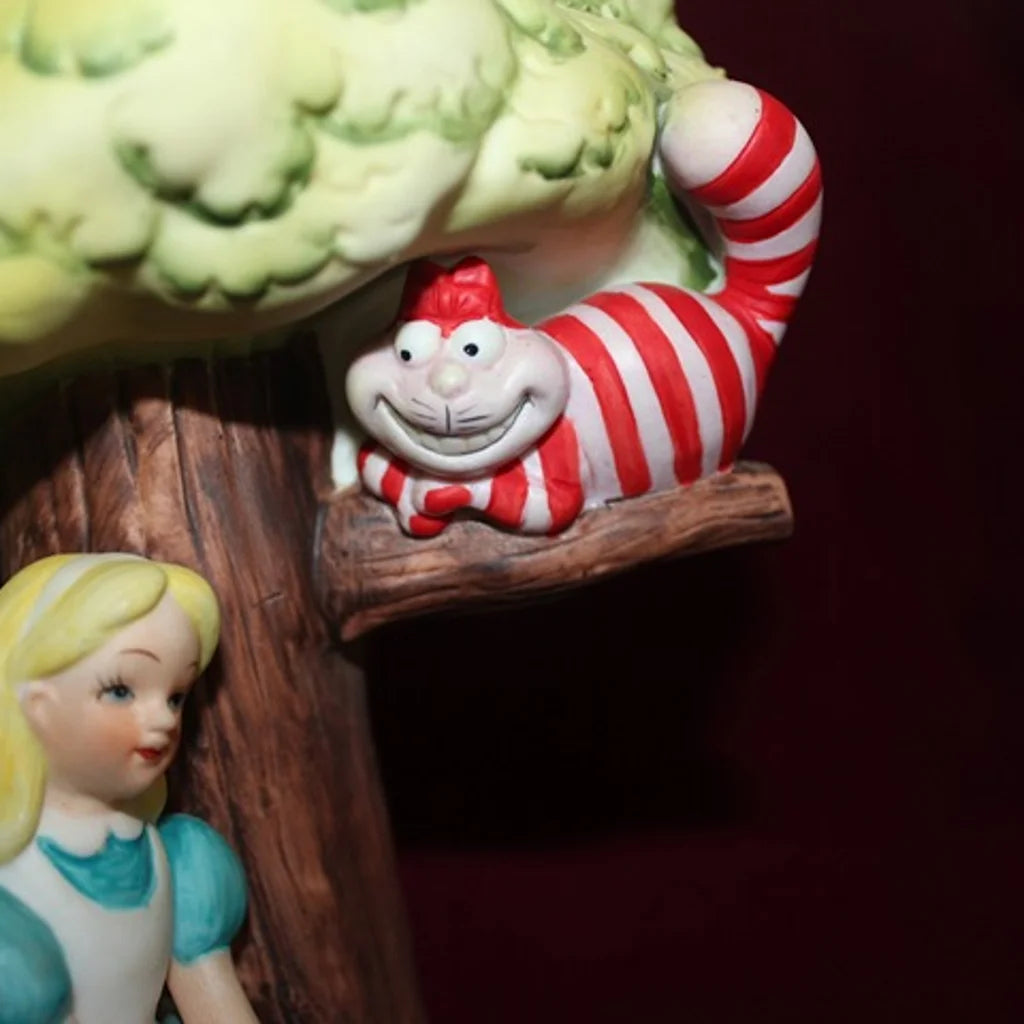 Walt Disney Productions Alice im Wunderland Keramik-Kunstfigur – EC Vintage