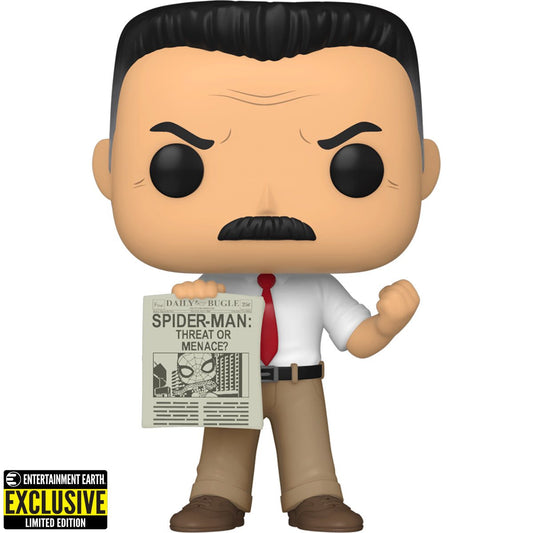 Funko Pop! Spider-Man J. Jonah Jameson Funko Pop! Vinyl Figure - Entertainment Earth Exclusive