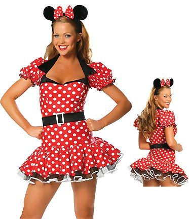 Miss Mouse 3pc Costume - Adult