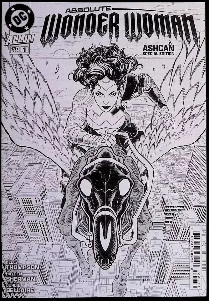 ABSOLUTE SUPERMAN/ ABSOLUTE WONDER WOMAN #1 NYCC ASHCAN VARIANT10/17/2024