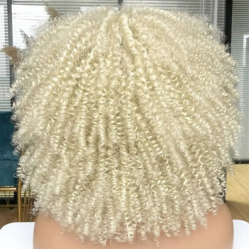 Women's Coily Long Haired Wig (Blonde)