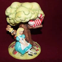 Walt Disney Productions Alice im Wunderland Keramik-Kunstfigur – EC Vintage