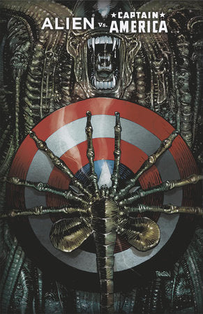 ALIEN VS. CAPTAIN AMERICA #1 DAN PANOSIAN FOIL VARIANT (11/5/25)