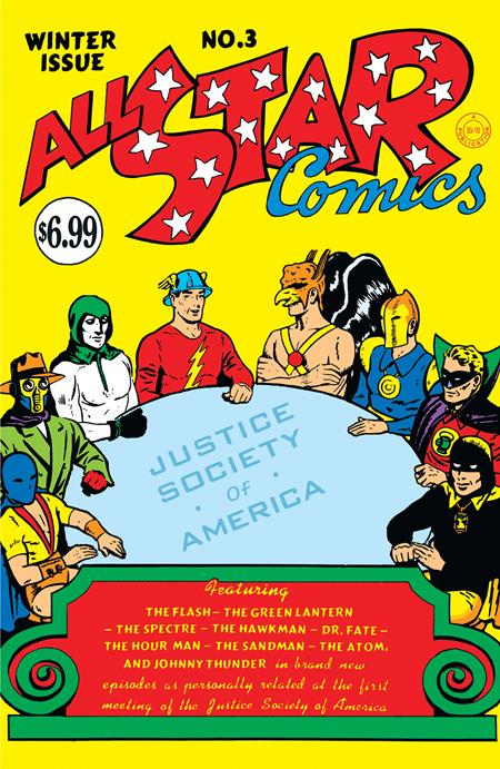 ALL-STAR COMICS #3 FACSIMILE EDITION CVR A EE HIBBARD 07.11.23