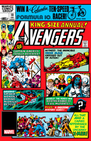 AVENGERS ANNUAL #10 FACSIMILE EDITION  5/29/24