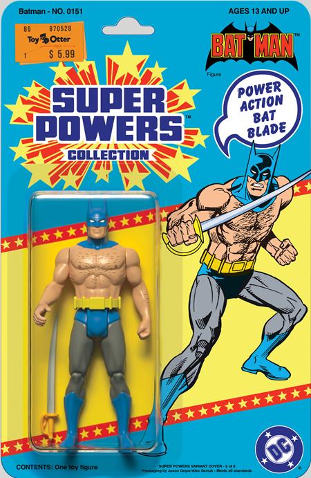 BATMAN #151 CVR D JASON GEYER & ALEX SAVIUK DC SUPER POWERS CARD STOCK VAR (ABSOLUTE POWER) 8/7/24