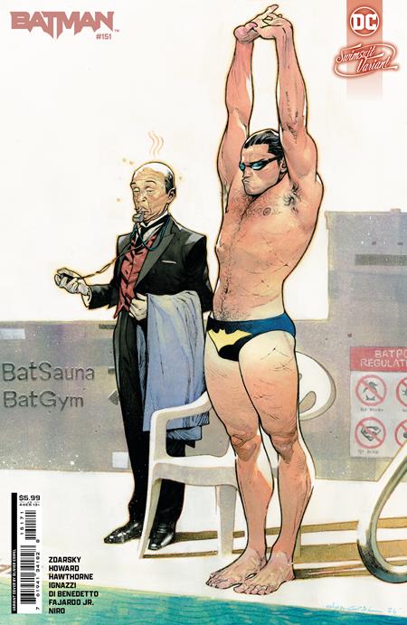 BATMAN #151 CVR E OLIVIER COIPEL SWIMSUIT CARD STOCK VAR (ABSOLUTE POWER) 8/7/24