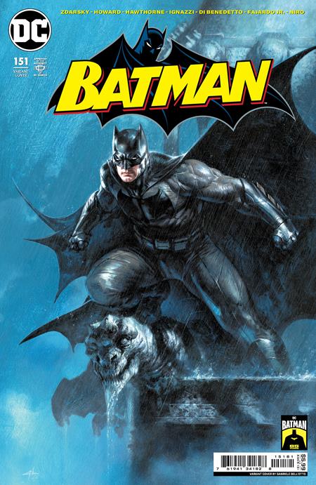 BATMAN #151 CVR G GABRIELE DELL OTTO BATMAN 85TH ANNIVERSARY CARD STOCK VAR (ABSOLUTE POWER) 8/7/24