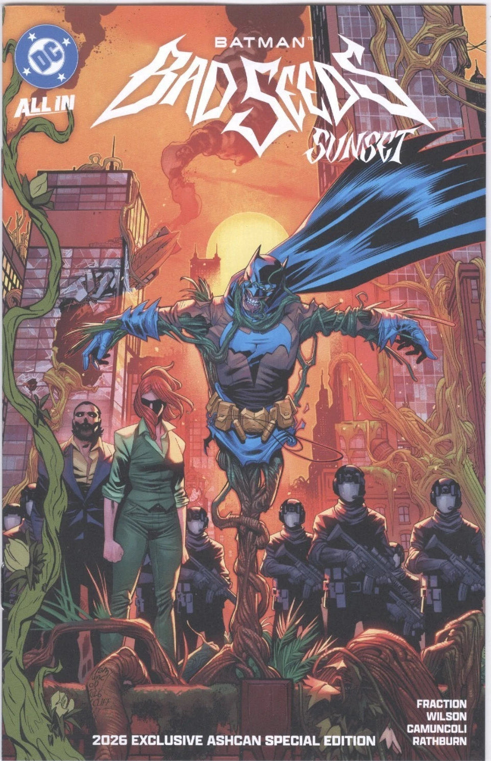 BATMAN BAD SEEDS SDCC 2026 EXCLUSIVE ASHCAN SPECIAL EDITION