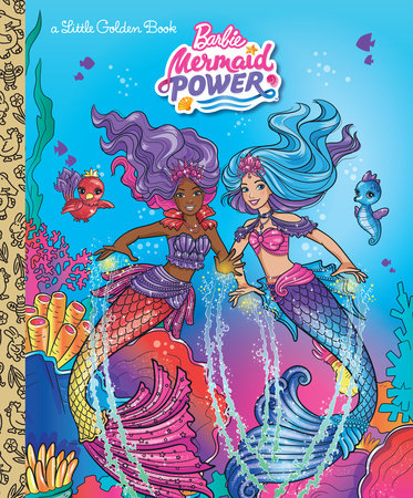 Barbie Mermaid Power Little Golden Book HC