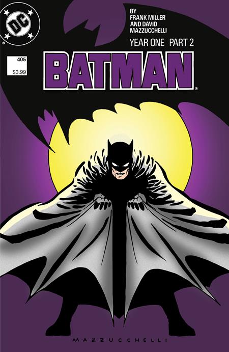 BATMAN #405 FACSIMILE EDITION CVR A DAVID MAZZUCCHELLI 12.12.23