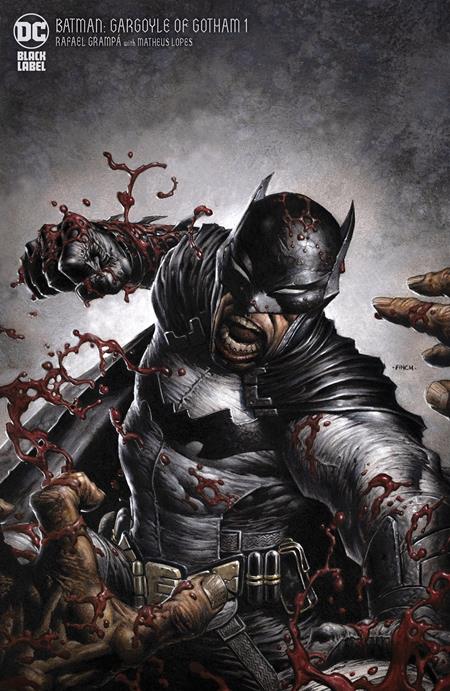 BATMAN GARGOYLE OF GOTHAM #1 (VON 4) CVR D DAVID FINCH VAR (MR) 12.09.23