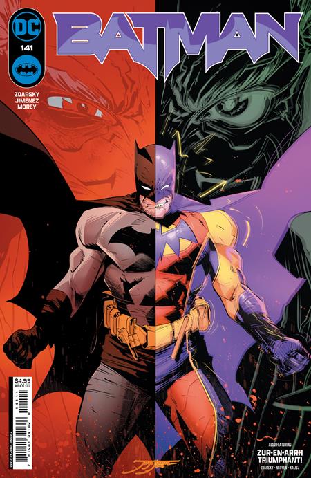 BATMAN #141 CVR A JORGE JIMENEZ 1/2/24