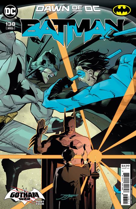 BATMAN #138 CVR A JORGE JIMENEZ (BATMAN CATWOMAN THE GOTHAM WAR) 03.10.23