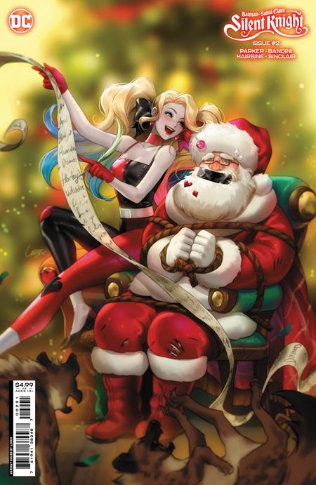 BATMAN SANTA CLAUS SILENT KNIGHT #2 (VON 4) CVR B LESLEY LEIRIX LI CARD STOCK VAR 12/12/23