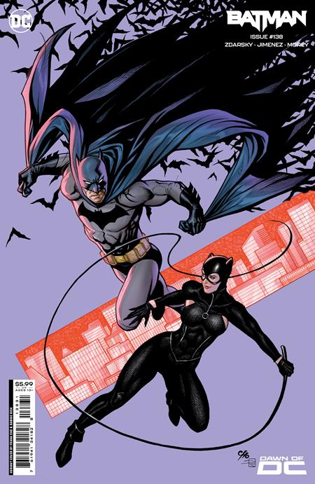 BATMAN #138 CVR C FRANK CHO CARD STOCK VAR (BATMAN CATWOMAN THE GOTHAM WAR)10/03/23