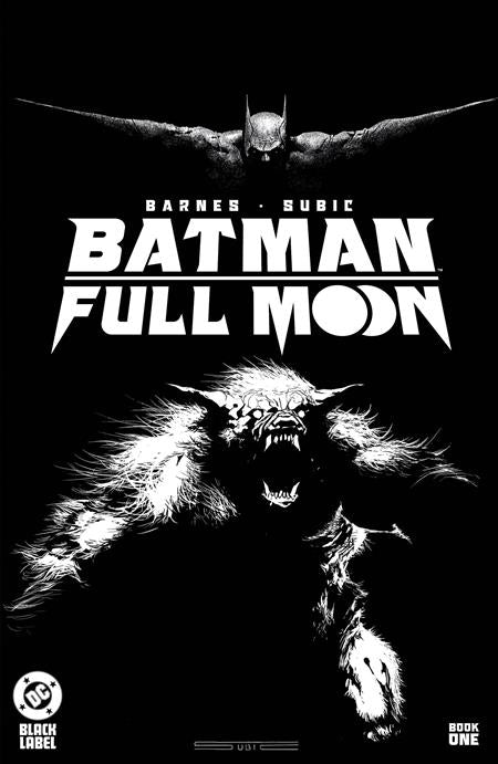 BATMAN FULL MOON #1 (OF 4) CVR A STEVAN SUBIC GLOW-IN-THE-DARK (MR) 10/16/24