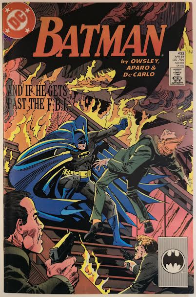 Batman #432 1989 NM Vintage Comic