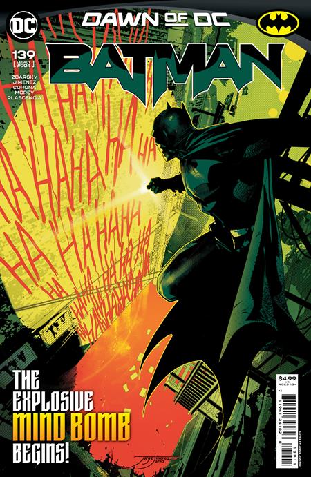 BATMAN #139 CVR A JORGE JIMENEZ 07.11.23