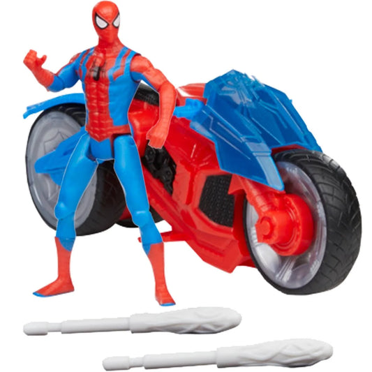 Spider-Man Epic Hero Series Web Blast Cycle with Action Figure