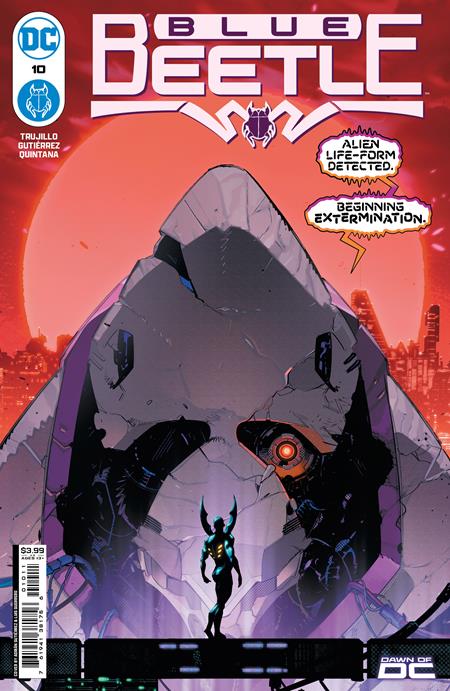 BLUE BEETLE #10 CVR A ADRIAN GUTIERREZ 6/11