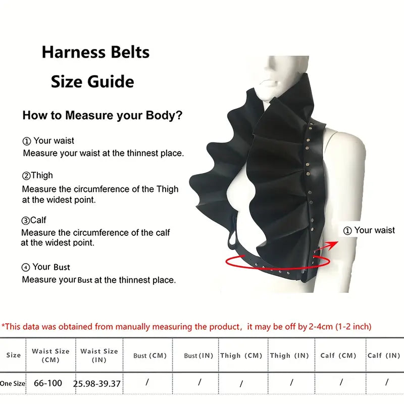 Women's Gothic Collar Belt