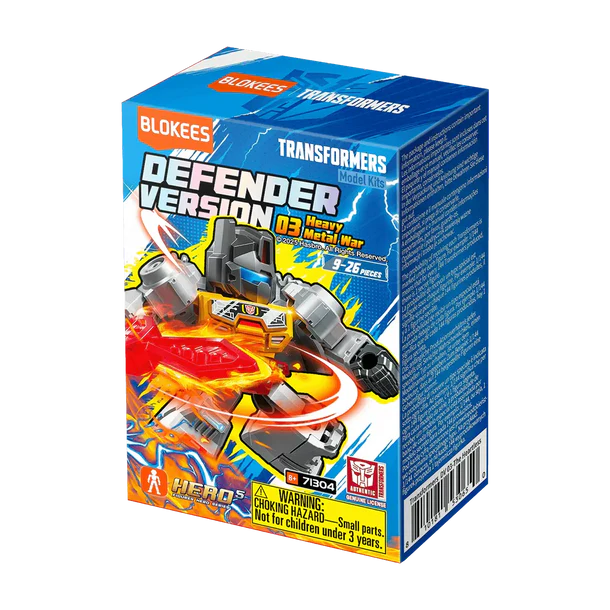 Blokees Transformers Defender Version 03 Mini Model Kit