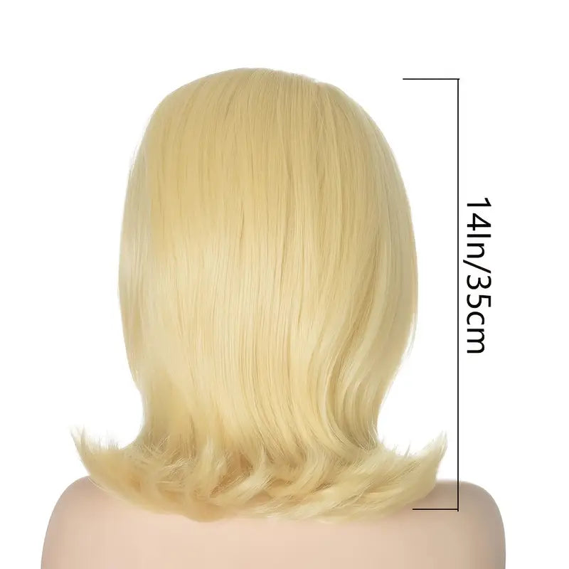 50's Flip Wig Blonde
